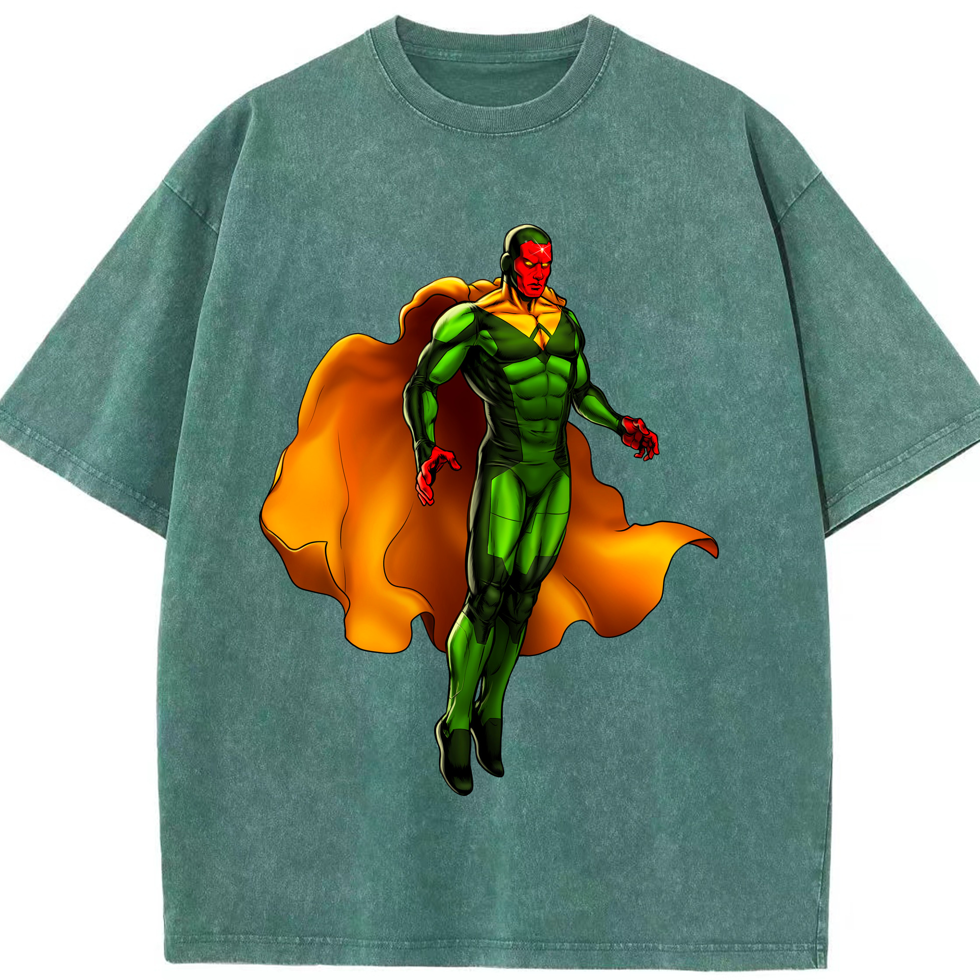 （画像用） アベンジャーズ The Avengers 綿100% ヴィンテージ風 半袖Tシャツ（フロントプリント）